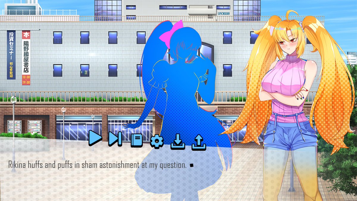 I Will Never Fall For My Tsundere Classmate, So I Will Just Date A Background Character Instead! will be coming soon to Steam as a stand-alone game.

The game will be completely free. Consider helping us out by wishlisting it here: store.steampowered.com/app/3427870/I_…