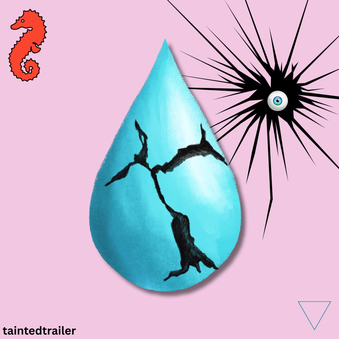 taintedtrailer's tweet image. IT WASN'T A TEAR
It wasn鈥檛 a #tear,
It was an ecosystem.
Particles swimming,
Floating,
Sinking.
Memories jerking,
Frothing, squirting.
It wasn鈥檛 a tear,
It was a slash,
A crack,
Ripped open and mashed.
A canyon,
A gash.
It wasn鈥檛 a tear.
#vss365