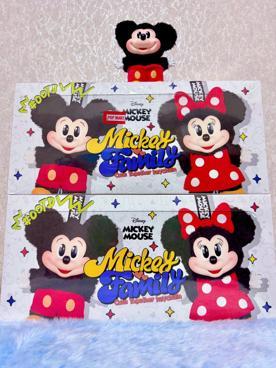 POP MART ミッキーファミリー アソート〜クリスマスの値上げ前に⭐︎ POP MART / ポップマート ディズニー ミッキー ファミリー キュート