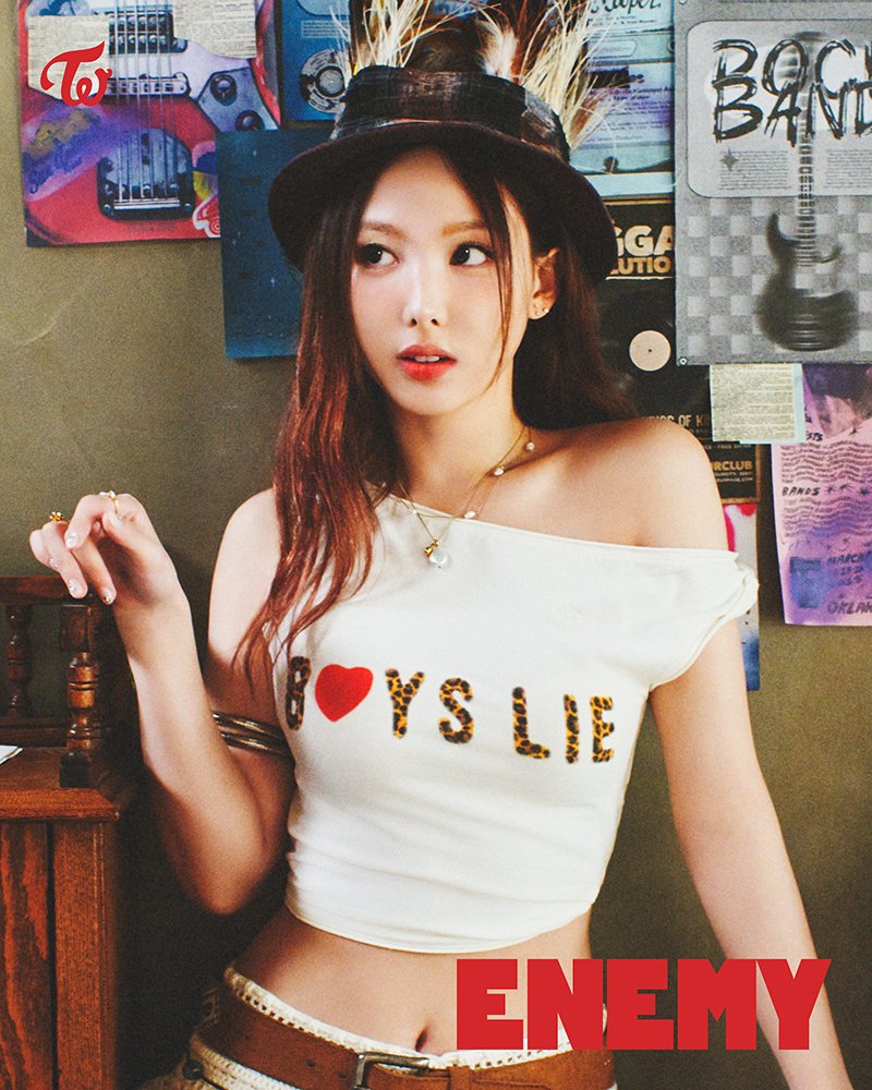 JYPETWICE_JAPAN's tweet image. TWICE JAPAN 6th ALBUM『ENEMY』
2025.08.27 Release
Concept B #NAYEON
twicejapan.com/feature/ENEMY
#TWICE #ENEMY
#TWICE_ENEMY
#JAPAN6thALBUM