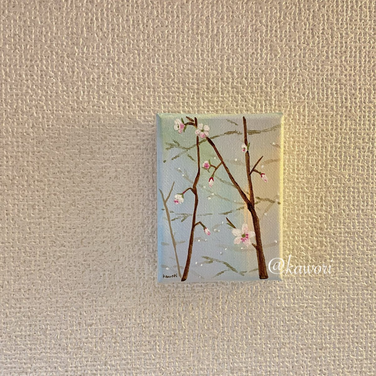 47U88's tweet image. 空に小桜 mini ♡

100×75mm