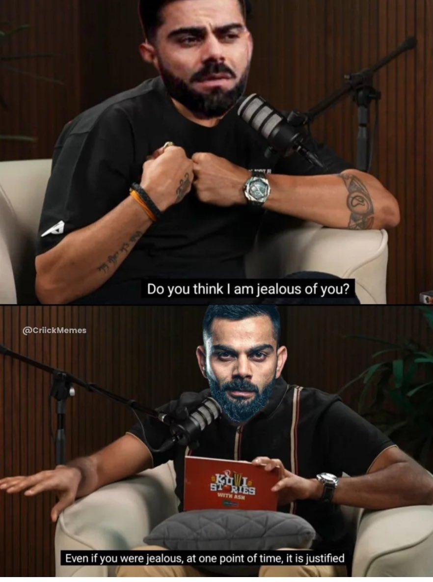 zadextroyer's tweet image. Kohli’s biggest competition? Past Kohli.