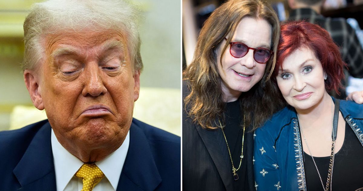 DailyMirror's tweet image. Ozzy and Sharon's vicious row with Donald Trump after 'unauthorised use' of song mirror.co.uk/3am/celebrity-…