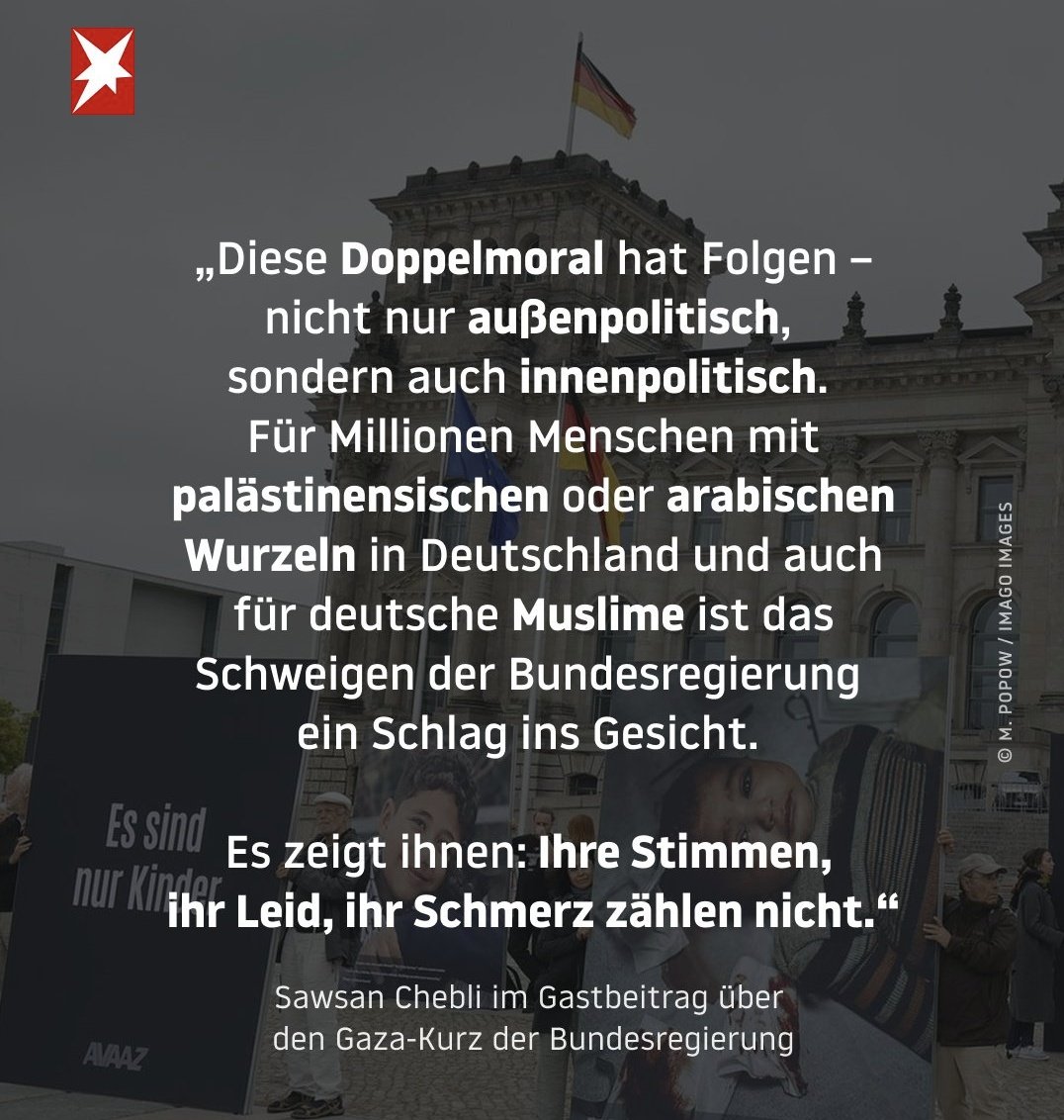 oida_grantler's tweet image. Der Stern und Sawsan Chebli. Endlich gibt jemand Muslimen in Deutschland eine Stimme.