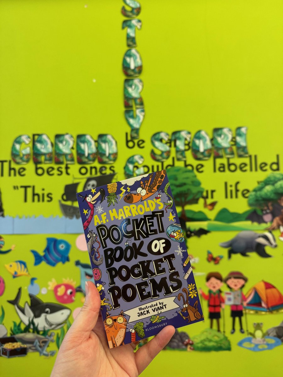 Have you signed up for the Summer Reading Challenge yet? 10 books over the summer holidays = Fun prizes!
You could even make this wonderful book of pocket poems by A.F.Harrold your first read.

#Poetry #summerreadingchallenge