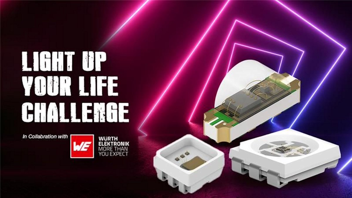 New_Electronics's tweet photo. ๐จ New Global Design Challenge! ๐จ
element14 & Wรผrth Elektronik invite makers to build with WL-ICLED tech ๐ก
๐ Apply by 8 Aug
๐
Finish by 26 Oct
๐ Win big!
Build. Blog. Shine.
๐ https://t.co/14NZQ7oso3
#DesignChallenge #Makers #LEDtech #STEM #OpenHardware https://t.co/JI1GT738LC