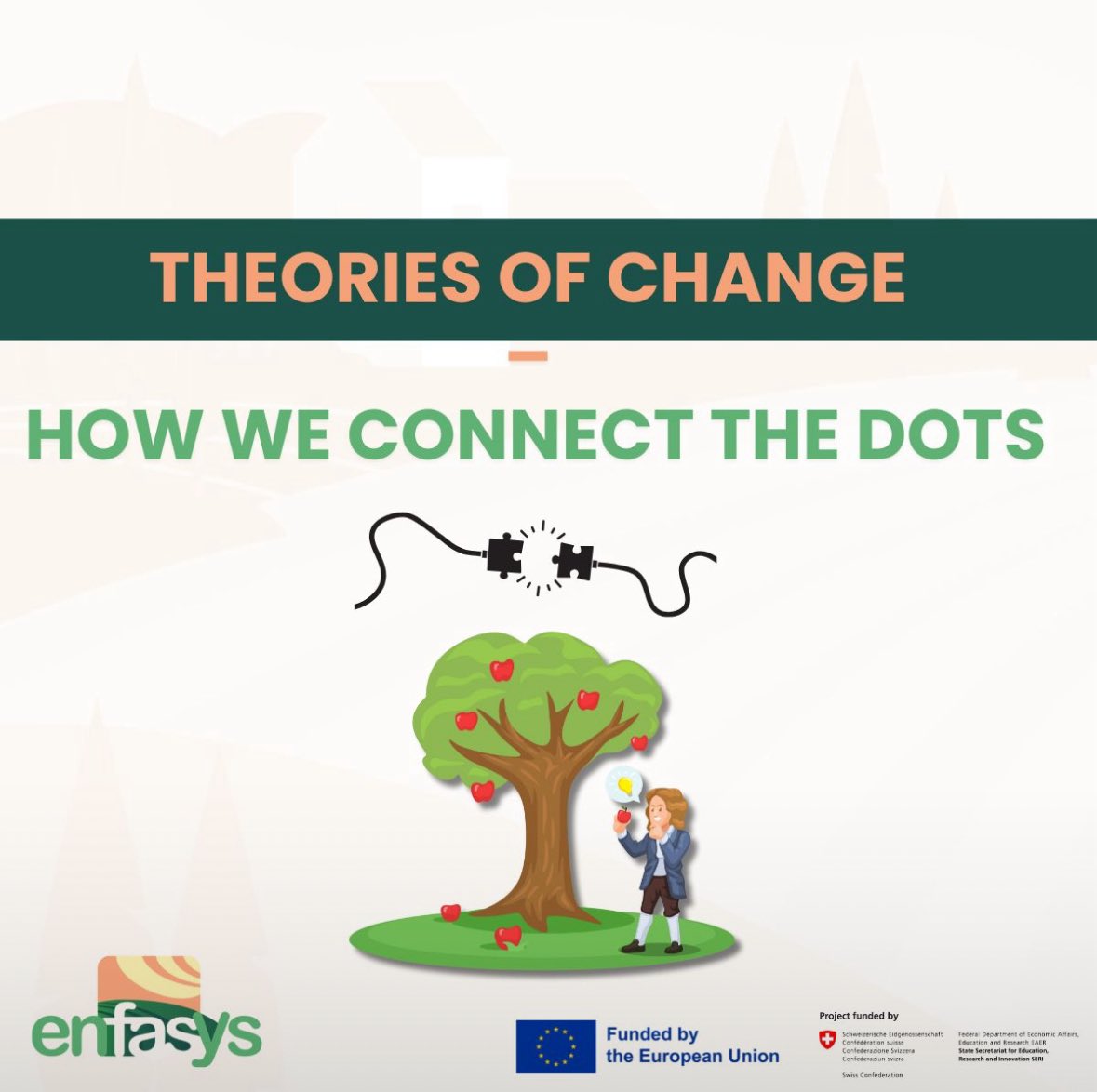 🧠 At ENFASYS, we're not just collecting data—we’re building Theories of Change. 

🍀 Systems thinking 
🍀 Behavioural insights 
🍀 Case-specific stakeholder perspectives 

🎯 Actionable pathways to support sustainable transitions tailored to local contexts and challenges.