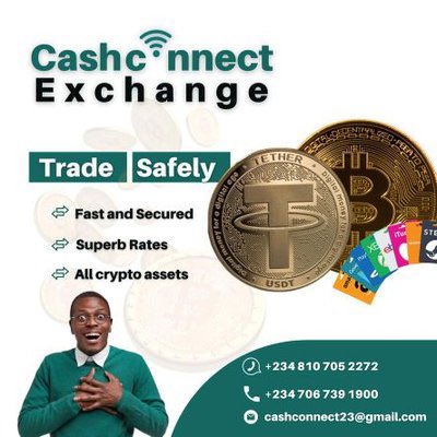 cashconnectex's tweet photo. Come and trade safely with us https://t.co/cf0gZgpvCM