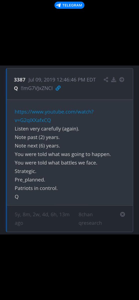 TinaZimmermann4's tweet image. You were told what
was going to happen
Q
JohnKhalooniFan