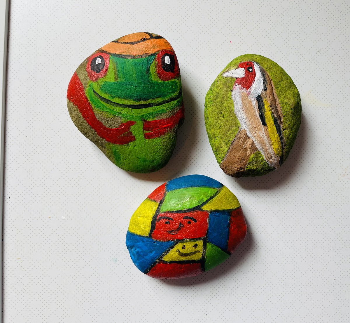 Weer wat geschilderd