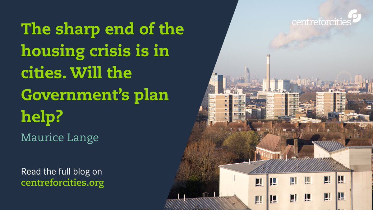 CentreforCities's tweet image. BLOG | How many new social homes will Government's £39bn Affordable Homes Programme build in 10 years?
And will it be enough to meet steep housing needs in big cities?
Read our latest blog from @maurice_a_lange
centreforcities.org/blog/the-sharp…