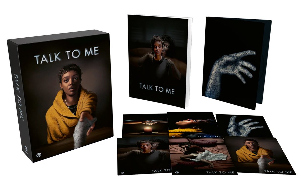 ElecticEnterta1's tweet image. Talk to Me and When Evil Lurks are available in 4K and Blu-ray in a Limited Edition Box Set or Standard Edition from @secondsightfilmsofficial 

Check out our review here:
open.spotify.com/episode/4WNSVP…

#secondsightfilms #talktome #whenevillurks #physicalmedia