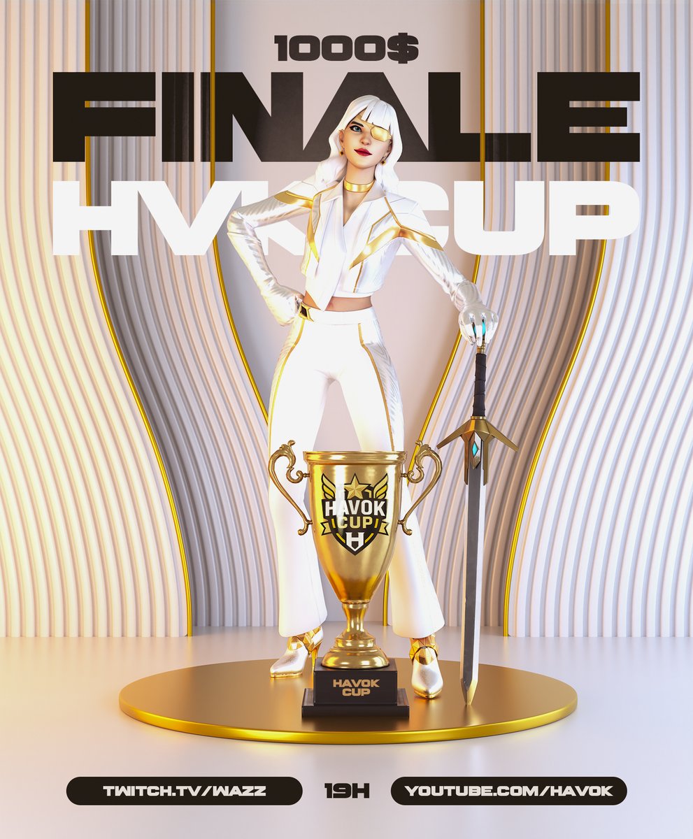 La Finale de la HavoK Cup, c'est à 19H ! 🏆

Les meilleurs joueurs d'Europe vont s'affronter en solo pour tenter de gagner avec une partie des 1000$ de cashprize 🫡 

Préparez vos popcorns, ça risque d'être exceptionnel 🍿