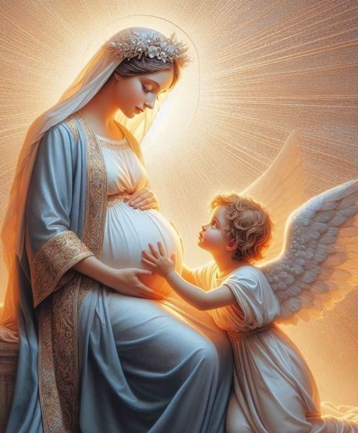 CatholicQuote12's tweet image. “A mother's love is the closest thing to God's love.”-
Saint Thérèse of Lisieux