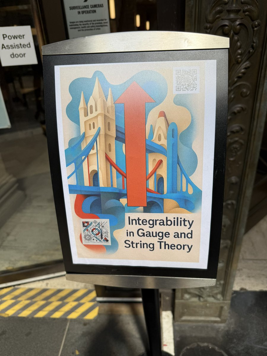 MehmetMars7's tweet image. Today I walked past a String Theory Conference at King's. One poster caught my eye with the words: "Heavy-Heavy-Light-Light Correlator", apparently some function in quantum field theory.
A great example of the kind & level of language you encounter in advanced math and science😅