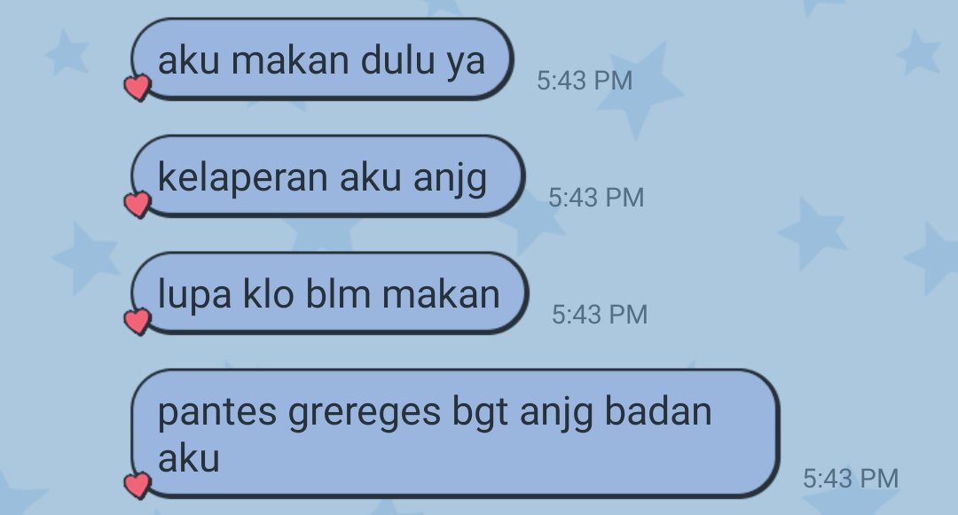 makan aja lupa panteslah kamu lupain aku