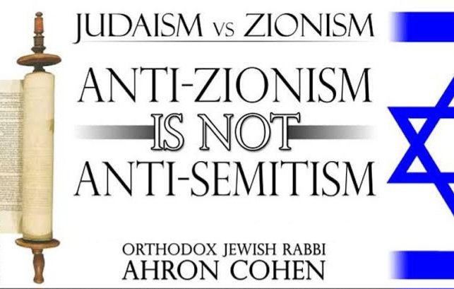 jewishvoicelive's tweet image. Zionism is not Judaism.
Being against Zionism is not antisemitic, it is in fact pro-Judaism.
Anti-Zionism is NOT Antisemitism.