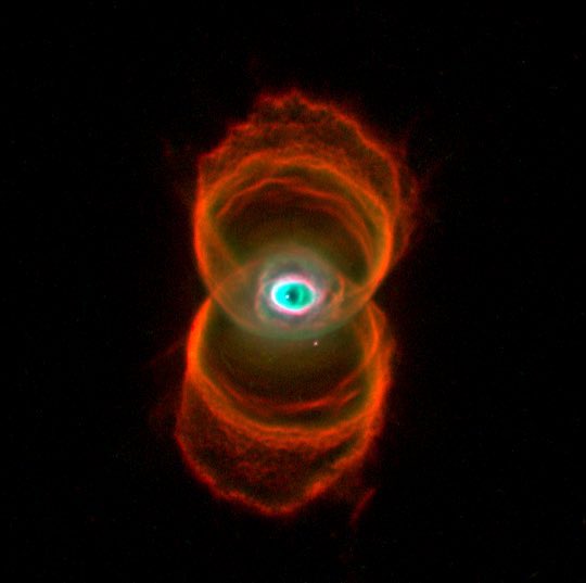 The Hourglass Nebula — spotted by Hubble ⌛️
