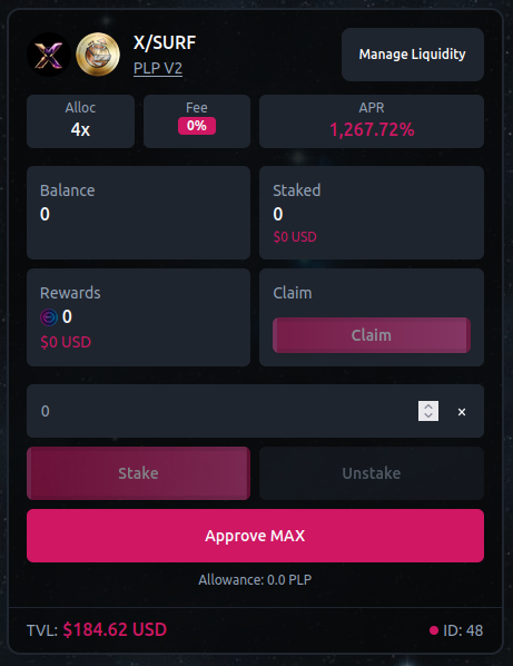 🧑‍🌾 NEW FARM LIVE! 📡

🌊 A New Farm Has Been Added To The Crypto Paradise Category On EMIT Farms 🛰️

✨ Put your SURF/X LP To Work In The New Farm And Be Rewarded In EMIT!

Farm ➡️ emit.farm/farms 📶
Headquarters ➡️ t.me/emitfarm 🏦

Stake SURF/X LP ✅
Earn EMIT