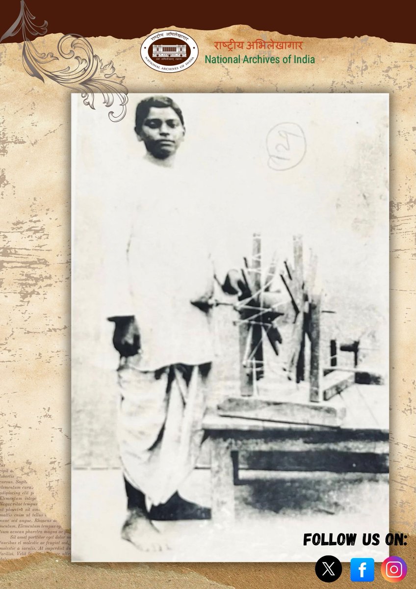 IN_Archives's tweet image. चन्द्रशेखर आज़ाद, भारतीय स्वतंत्रता संग्राम के निडर सेनानी और क्रांतिकारी नेता थे, जिन्होंने आंदोलन में अहम भूमिका निभाई।
चन्द्रशेखर आज़ाद की जयंती के अवसर पर #NAI हमारे फोटो अभिलेखागार के संग्रह से एक युवा आज़ाद की तस्वीर।
-PA, B.D. Chaturvedi, Album No. 41