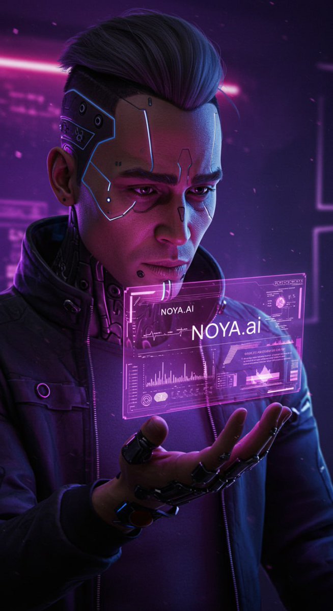 Onuryrtcorj's tweet image. There are many projects that say "the future is here" Remember, Noya AI is one of those who build the future. @NetworkNoya 🟣