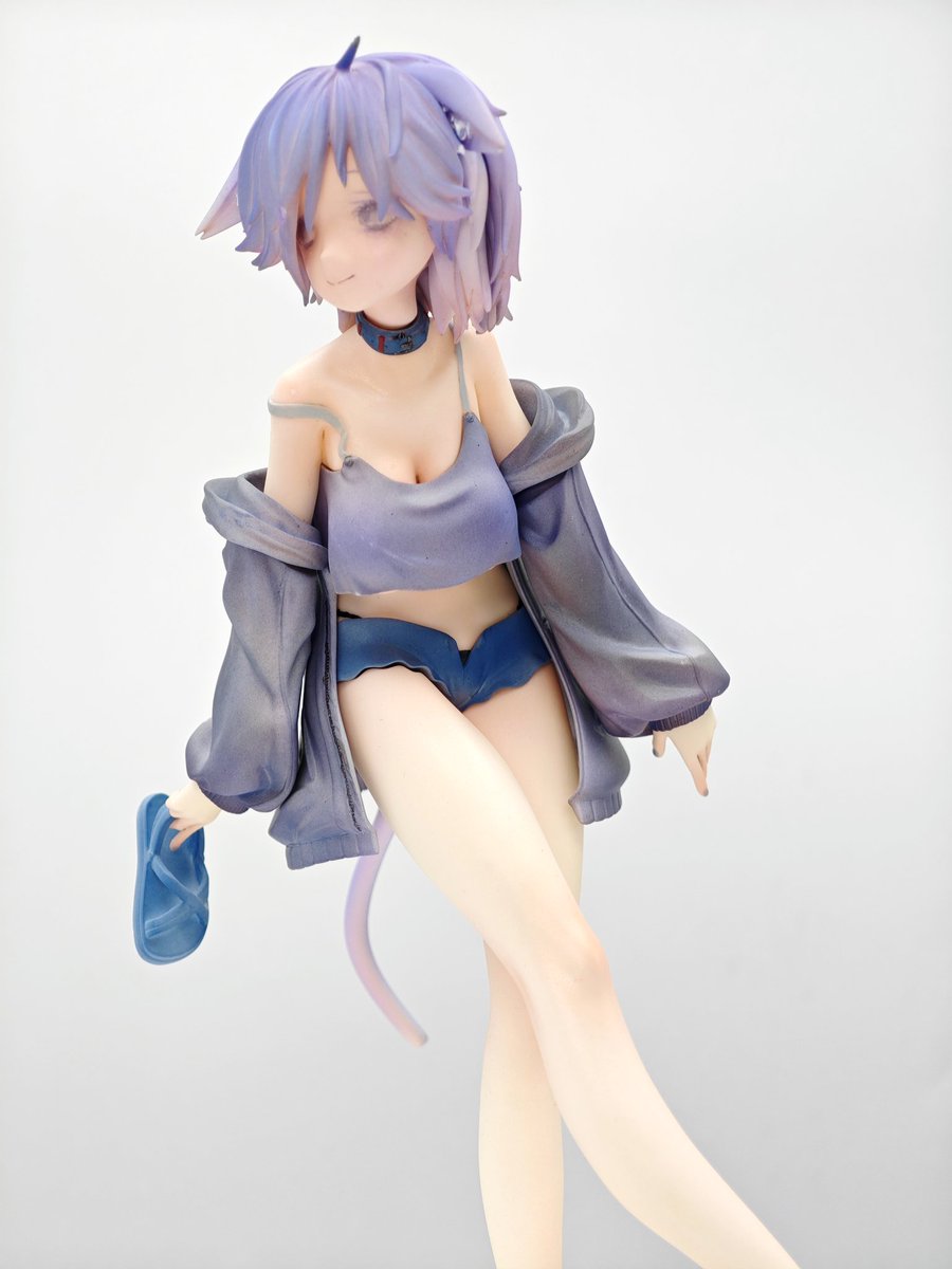 gmkan79's tweet image. 灰儚衣ねこみち、塗りました。数年ぶりのエアブラシ塗装楽しかったー