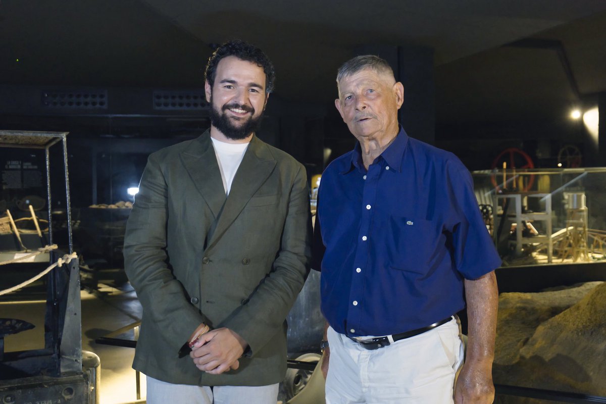 El Cante de las Minas rinde homenaje a uno de los últimos mineros vivos de Portmán, Luis Gudiño, y a Encarna Hernández, viuda del minero Gonzalo Jorquera.

📅 30 de julio
📍 La Unión
🎟️ Entrada libre
🔗 festivalcantedelasminas.org
#CanteDeLasMinas2025