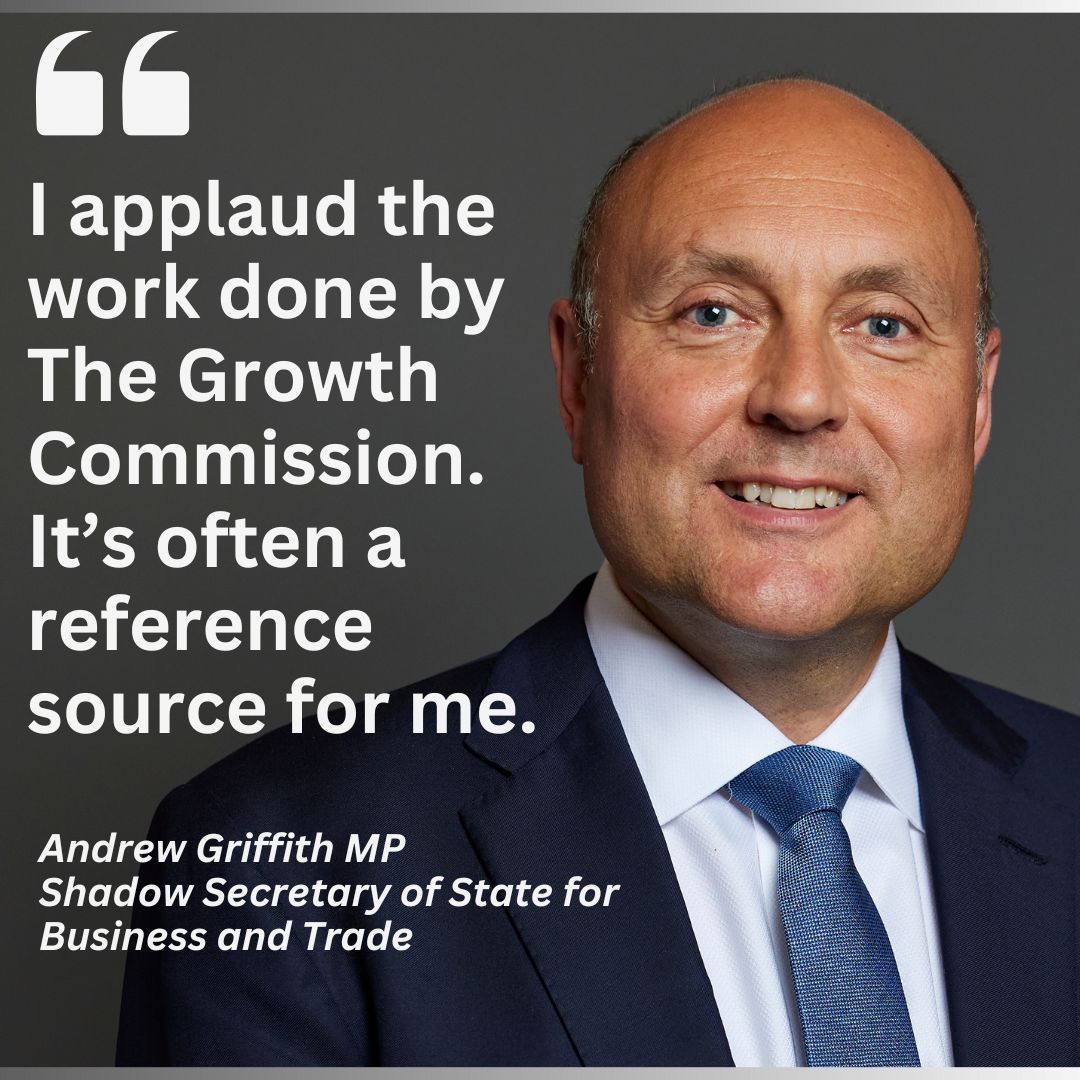 TheGrowthComm's tweet image. 🎥WATCH: Shadow Business and Trade Secretary @griffitha applauded our work at a recent @Prosperity_Inst event when our Director @isaby asked him about the Government's commitment to prioritising growth 👇
youtube.com/watch?v=3O2Csy…