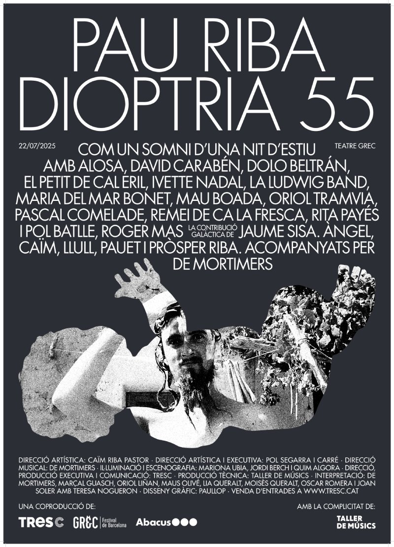 Ahir vam assistir a un concert memorable al Teatre Grec! Un homenatge a Pau Riba i el seu Dioptria, de la mà i el talent d'uns músics fantàstics! Riba deixa un llegat musical, cultural i poètic que perdurarà molt de temps. Gràcies a tots els que van fer-ho possible!