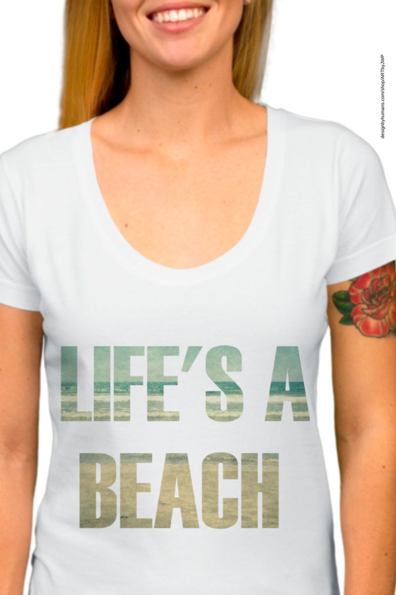 Women's relaxed scoop @designbyhumans tee that features a Life's a beach design by ARTbyJWP and has 100% ringspun cotton for premium softness and minimal shrinkage
designbyhumans.com/shop/t-shirt/w…

Plus, get up to 15% OFF your first order!

#tshirts #tees #shopnow #sales #designbyhumans