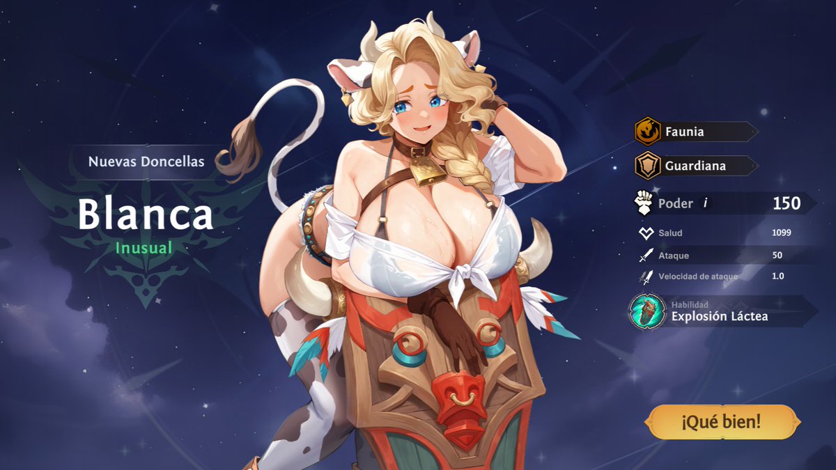 Me encanta su habilidad