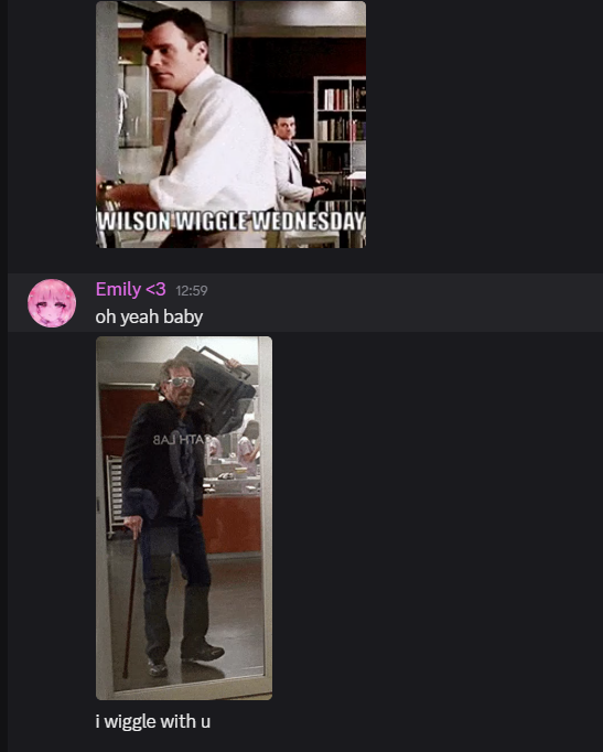 Yeahmilyiguess's tweet image. House MD roleplay best esex