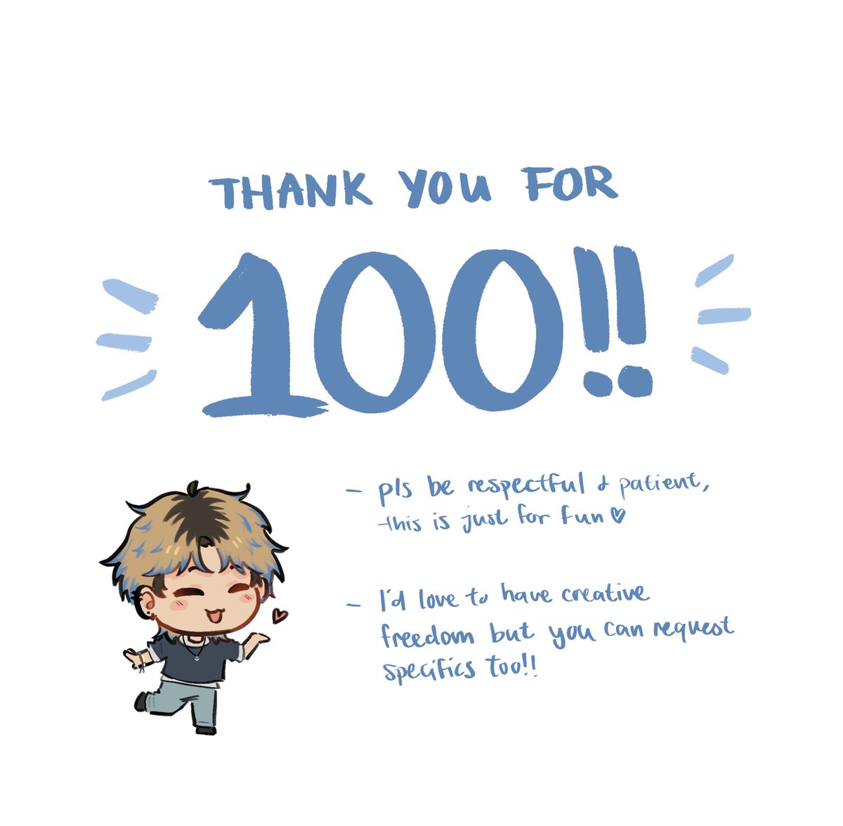 yuewennn's tweet image. I want to show my appreciation for all the support I’ve been given lately, so I’d love to draw some MCs (and their LIs maybe) free of charge for funsies
Reply below or DM refs of MCs!! I’ll allow any number of slots for 24 hours, but bc of that pls consider the time needed