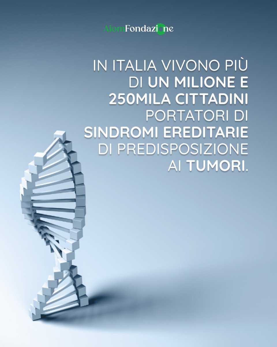 Fondazione Aiom (@aiomfondazione) on Twitter photo Molti italiani sono portatori di varianti patogenetiche correlate ad un maggior rischio di #cancro, ma l'85% non ne è consapevole, perché non si è mai sottoposto ai #testgenetici.
Ne parliamo qui: medinews.it/uncategorized/…
#tumorieredofamiliari #fondazioneaiom
<a href="/Adriana_Bonif/">Adriana Bonifacino</a> Molti italiani sono portatori di varianti patogenetiche correlate ad un maggior rischio di #cancro, ma l'85% non ne è consapevole, perché non si è mai sottoposto ai #testgenetici.
Ne parliamo qui: medinews.it/uncategorized/…
#tumorieredofamiliari #fondazioneaiom
<a href="/Adriana_Bonif/">Adriana Bonifacino</a>