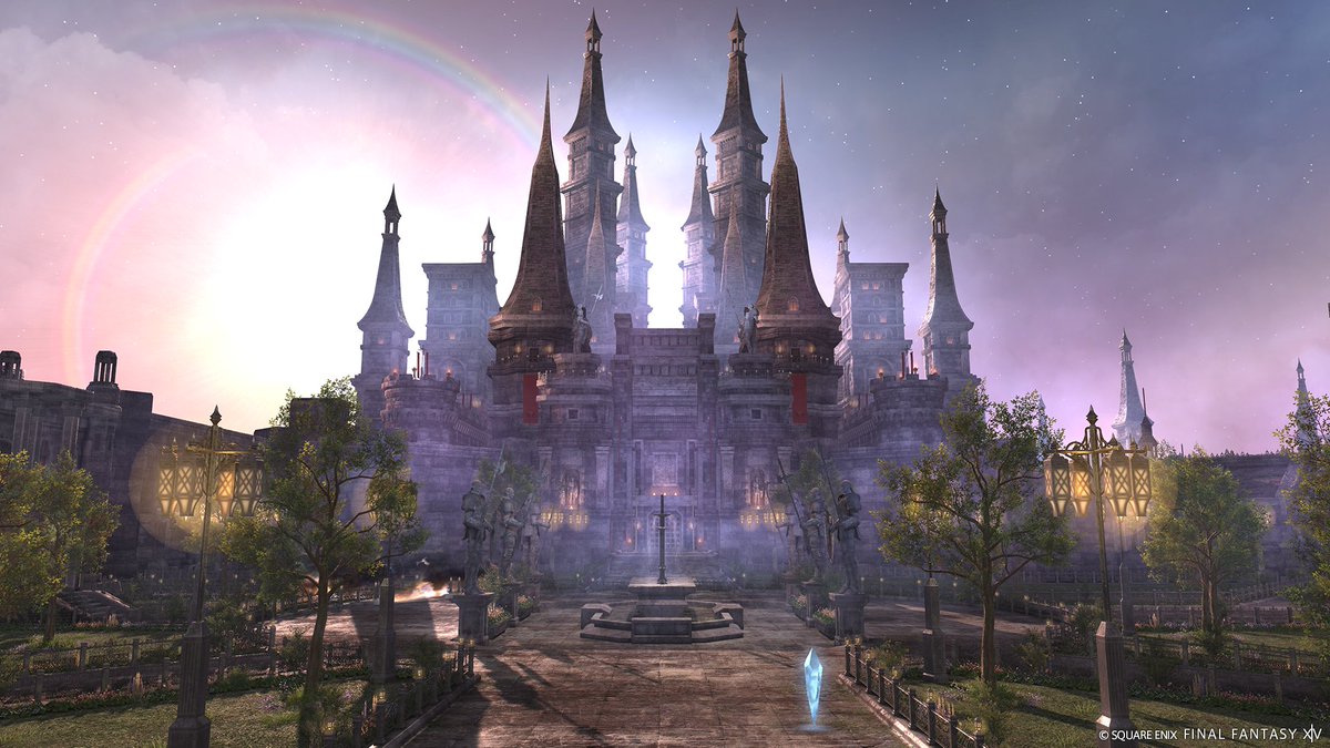 FF_XIV_EN's tweet image. Yak T'el now plays host to a rift in reality, connecting our world to that of Vana'diel and the city of Jeuno. And it is there in this land of bygone heroes and forgotten adventures that a new threat rises…
Echoes of Vana'diel - San d'Oria: The Second Walk 🏰 arrives in #FFXIV…