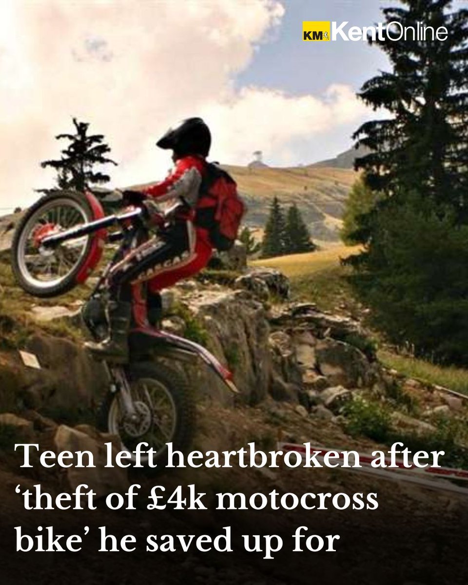 Kent_Online's tweet image. The electric dirt bike was allegedly taken on Sunday
Read more here: kentonline.co.uk/dartford/news/…