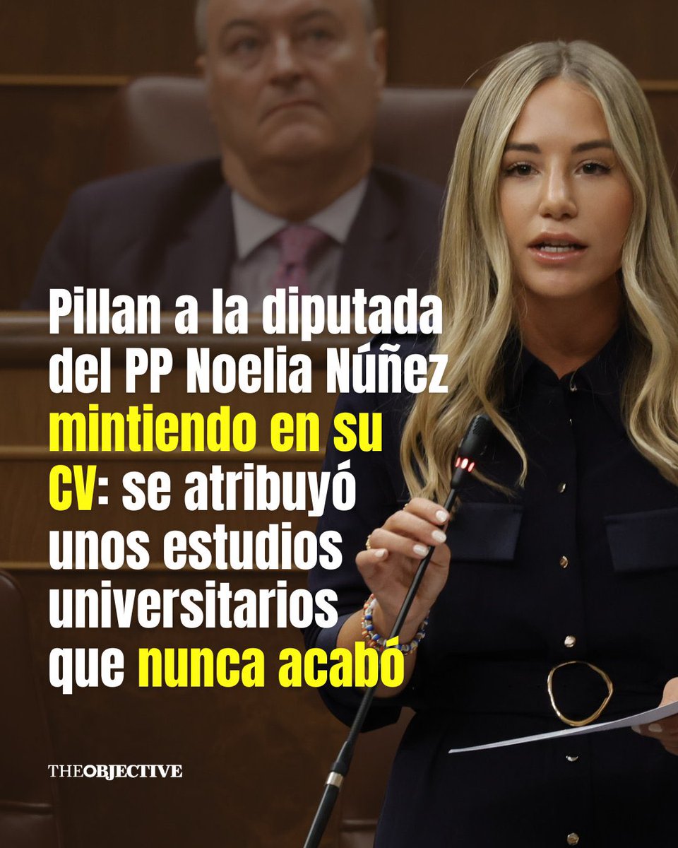 Capitana_espana's tweet image. Todos los políticos, empezando por el presidente del Gobierno, deberían dimitir por mentir en sus CV.
Una cosa es dedicar tu vida a la política; otra muy distinta es inventarte cátedras, másteres o tesis.
No es currículum: es estafa.