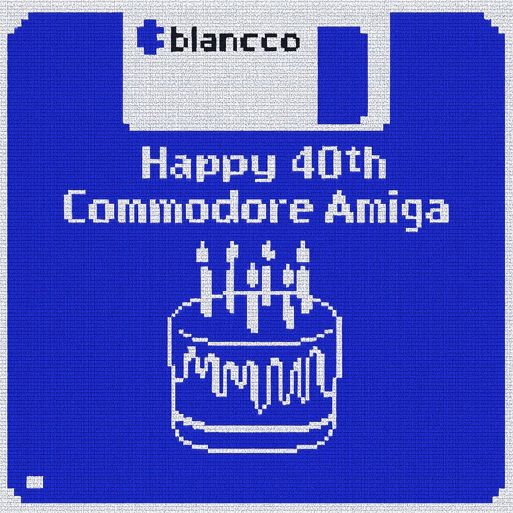 Any technology pros of a certain vintage might know that today is the 40th birthday of the Commodore Amiga 1000!

It had 256 KB of RAM and was launched with huge fanfare at a gala event featuring Andy Warhol and Debbie Harry from Blondie!

#retro #commodore #amiga #a1000 #1985