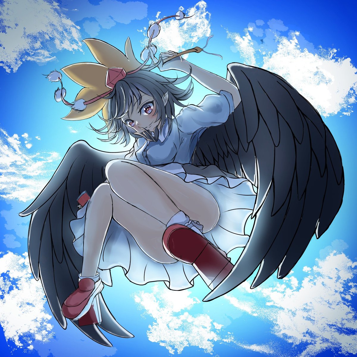 #7月23日は射命丸文の日 
今日は文様の日ということで
再掲ですが！