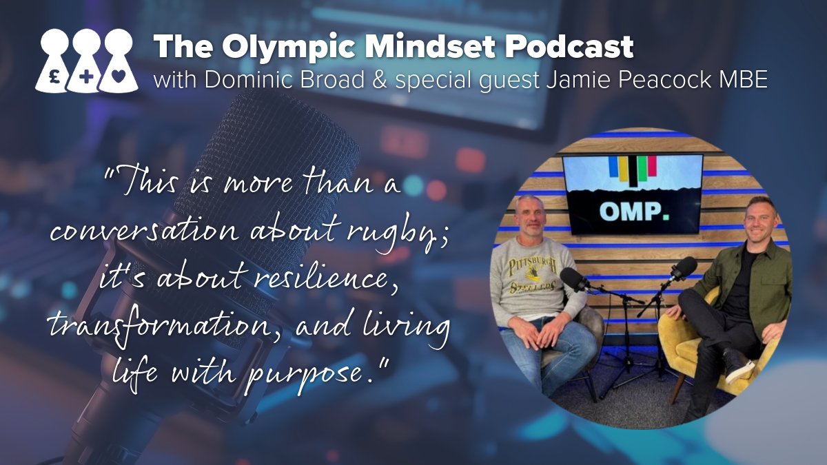 SchoolsAdvisory's tweet photo. New Episode – Sponsored by SAS 🎙️

Rugby legend @JamiePeacock10 joins @OlympicMindset Podcast to talk fatherhood, resilience &amp; redefining masculinity.

Leadership, vulnerability &amp; life after sport—this one hits deep!

🔗 Listen now: https://t.co/2ajxsMktLc 

#MakeADifference https://t.co/u4nAWZkND2