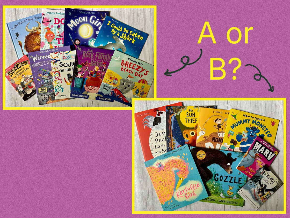 BookSuperhero2's tweet image. Time for a #SummerHoliday book giveaway. This time it’s TWO bundles of glorious KS1 books! Just RT, tag a friend, and comment with ‘A’ or ‘B’ to enter. (U.K. only)