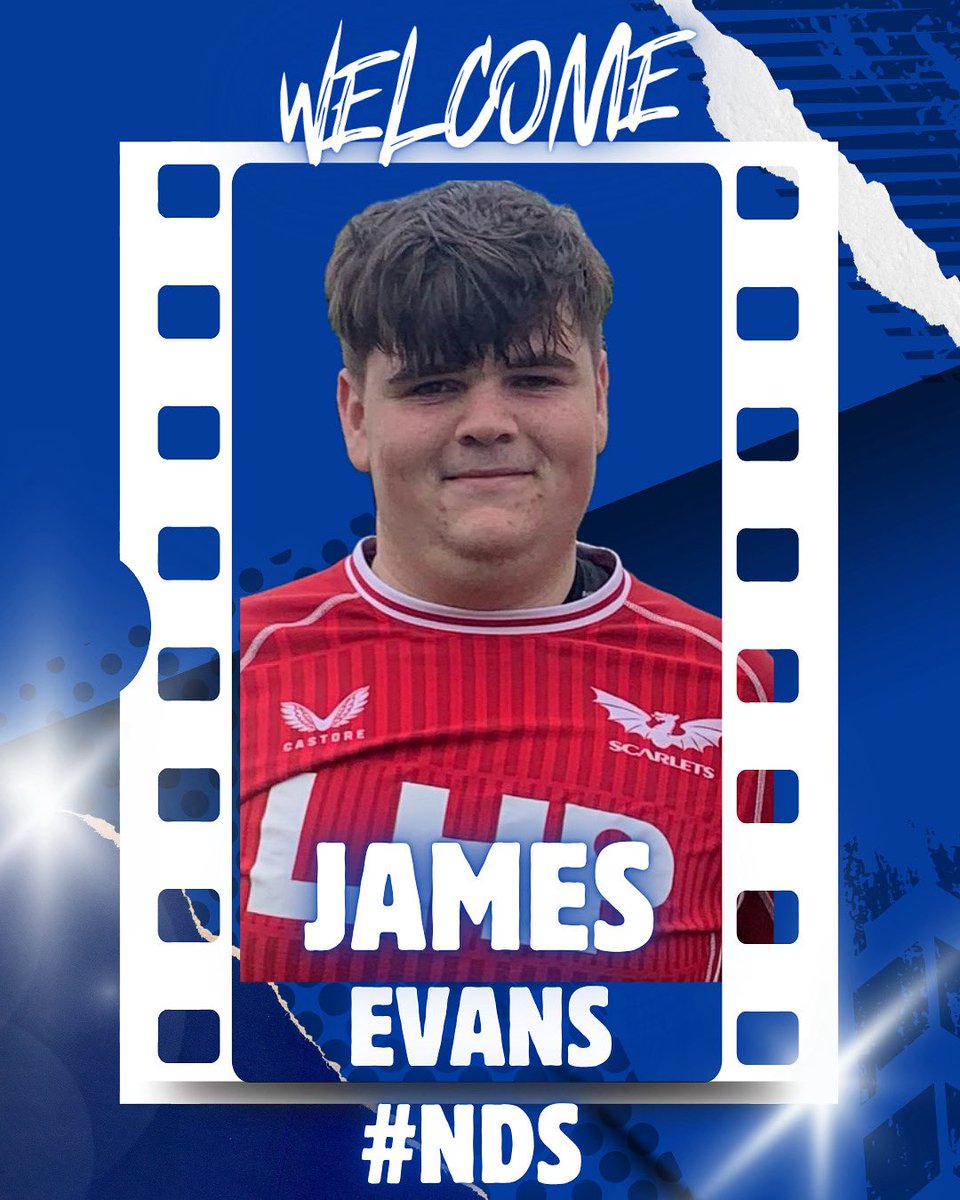 NDSRugby's tweet image. WELCOME JAMES EVANS 🔥

James is an exciting young prop with an excellent skill set who has worked extremely hard during preseason so far impressing our coaches. Having played a lot of his junior rugby at NDS he’s no stranger to St George’s field 💙