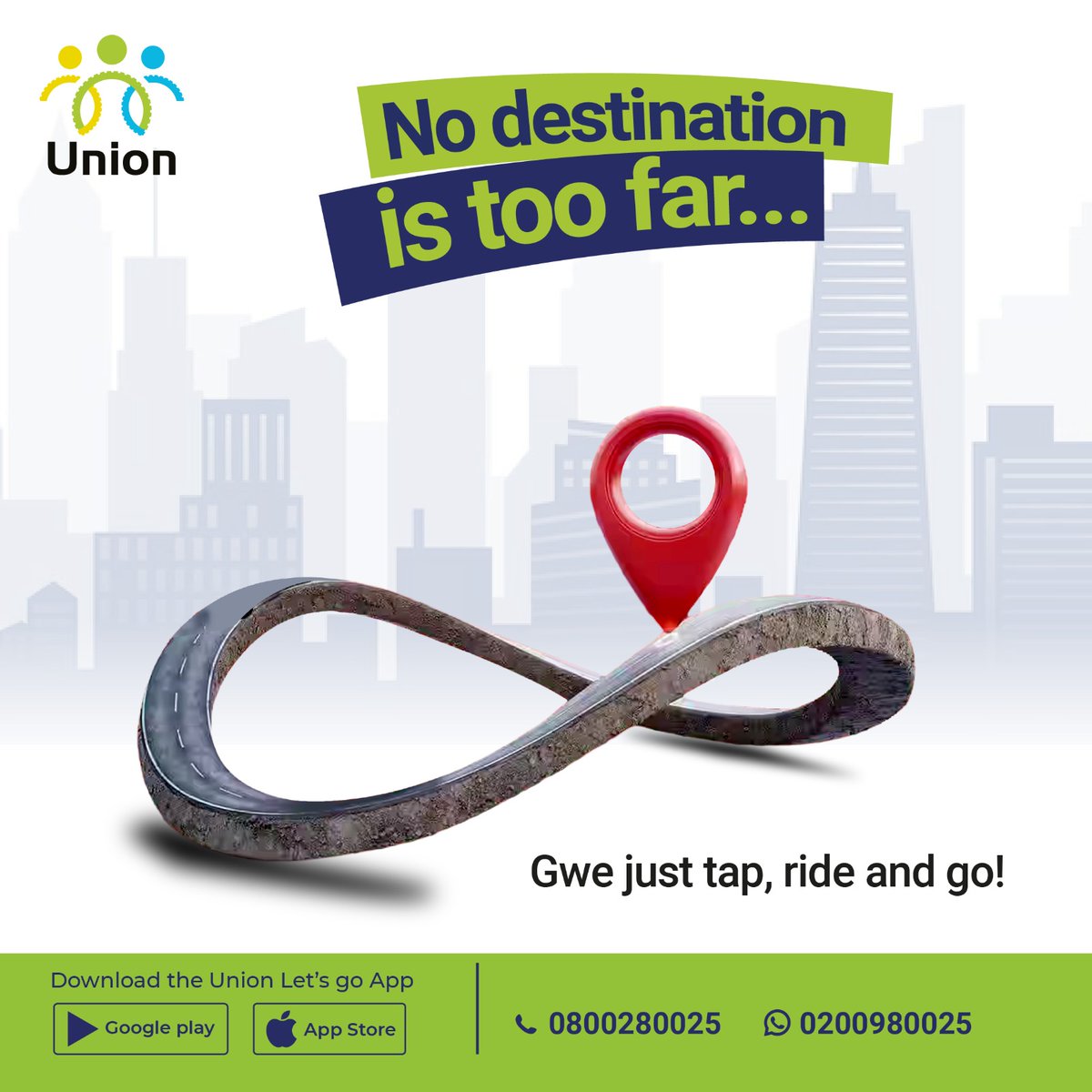 UnionAppUg's tweet image. Wherever you’re or wherever you intend to go, the Union Let’s Go App can take you there safely and at a fair price. Download the Union Let's go App and enjoy the better way to move.
#UnionLetsGo #UpgradeYourRide #ABetterWayToMove