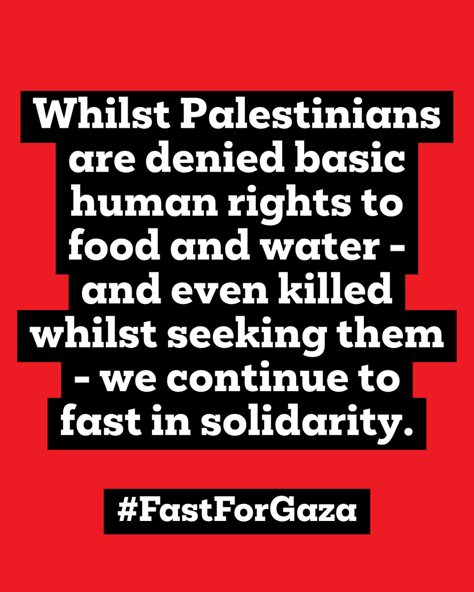 christian_aid's tweet image. 10 weeks of the #FastForGaza & since our fast began over 1000 Palestinians have been killed while attempting to reach aid. We shouldn鈥檛 even have to say this, but everyone has a right to safely access food & water.
Join the fast & email your MP 馃憠 caid.org.uk/BXS