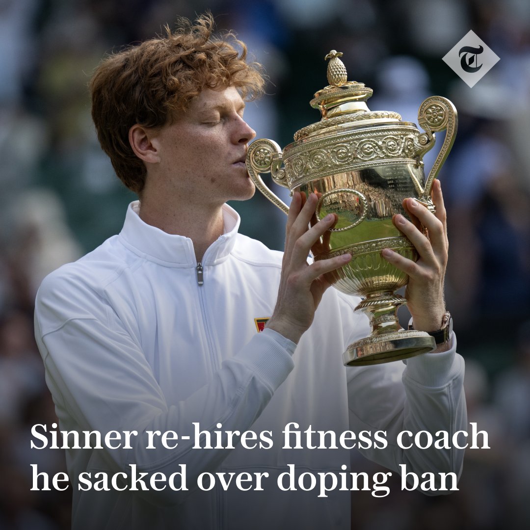 TelegraphSport's tweet image. “Umberto has played an important role in Jannik’s development to date, and his return reflects a renewed focus on continuity and performance at the highest level”
Umberto Ferrara will re-join Sinner's team with immediate effect
Read the full story ⬇️
telegraph.co.uk/tennis/2025/07…
