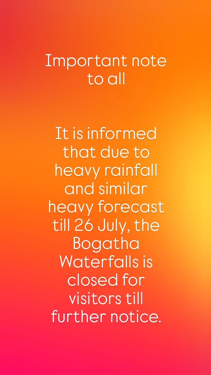 Hi Hyderabad (@hihyderabad) on Twitter photo ⚠️ Travel Advisory ⚠️
#Bogatha Waterfalls is closed for visitors till further notice.
<a href="/rah_jad/">Rahul Jadhav, IFS</a> <a href="/CollectorMulugu/">District Collector Mulugu</a> <a href="/TravelTelangana/">Telangana Tourism</a> ⚠️ Travel Advisory ⚠️
#Bogatha Waterfalls is closed for visitors till further notice.
<a href="/rah_jad/">Rahul Jadhav, IFS</a> <a href="/CollectorMulugu/">District Collector Mulugu</a> <a href="/TravelTelangana/">Telangana Tourism</a>