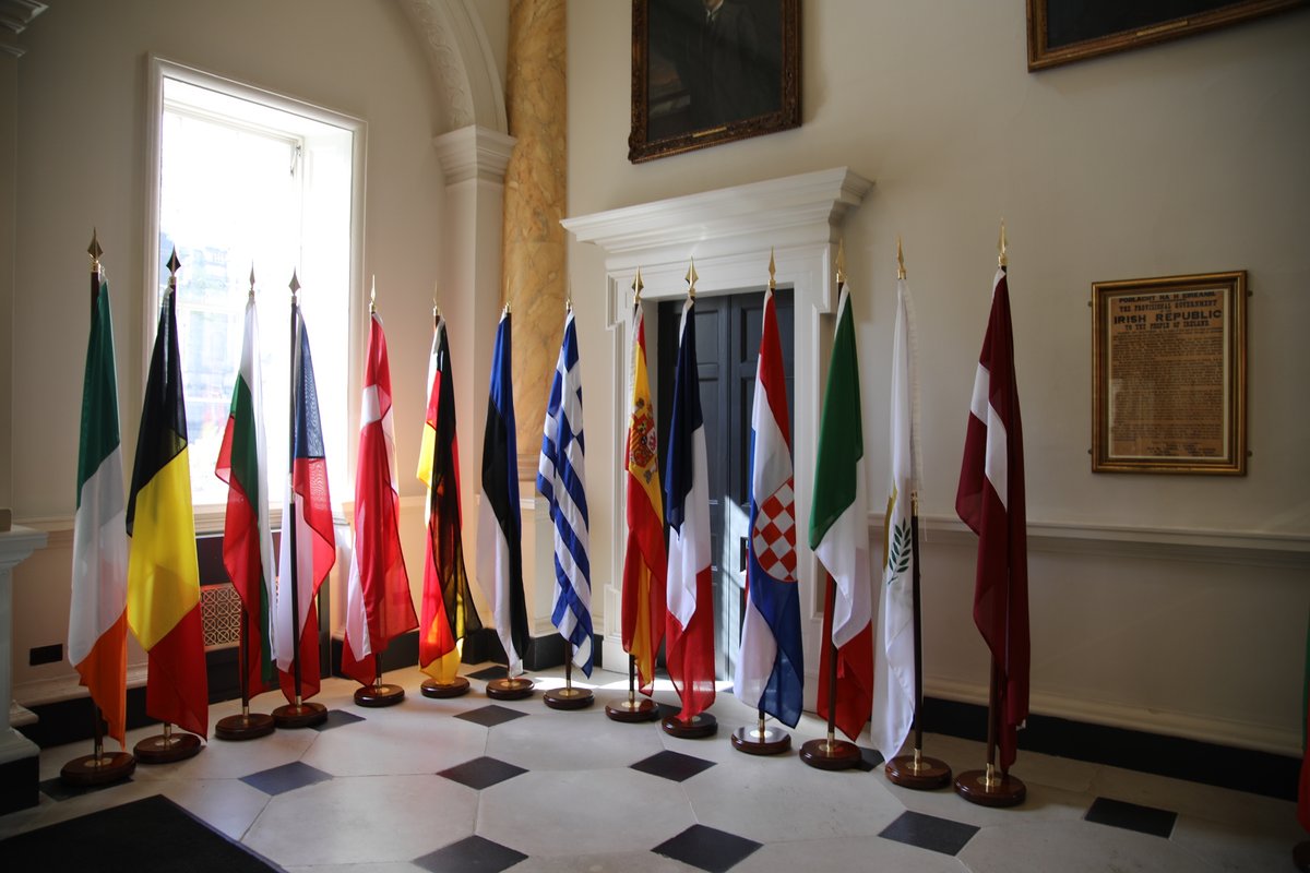 OireachtasNews's tweet image. In May, we celebrated #EuropeDay, which marked the 75th anniversary of the signing of the Schumann Declaration in 1950. You can learn more about how Europe Day is marked in the Oireachtas & Ireland's relationship with the EU below. #SeeForYourself
oir.ie/f8448f8