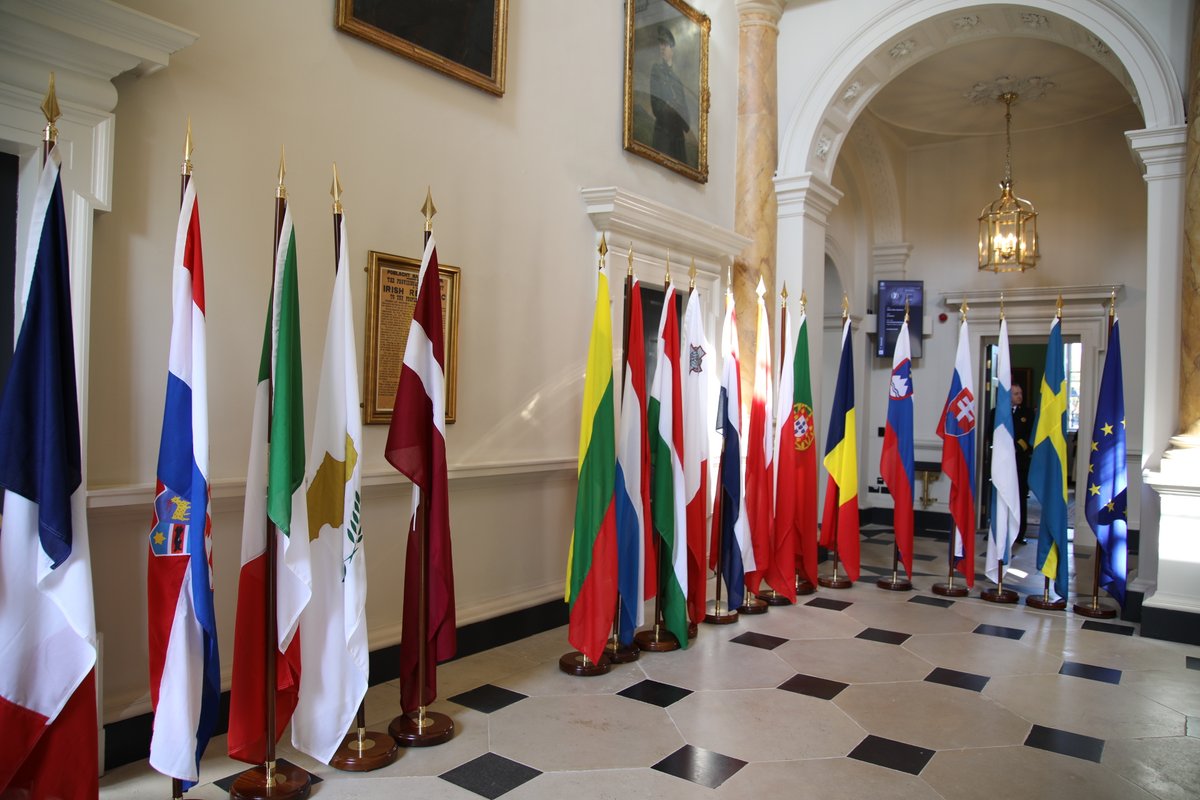 OireachtasNews's tweet image. In May, we celebrated #EuropeDay, which marked the 75th anniversary of the signing of the Schumann Declaration in 1950. You can learn more about how Europe Day is marked in the Oireachtas & Ireland's relationship with the EU below. #SeeForYourself
oir.ie/f8448f8