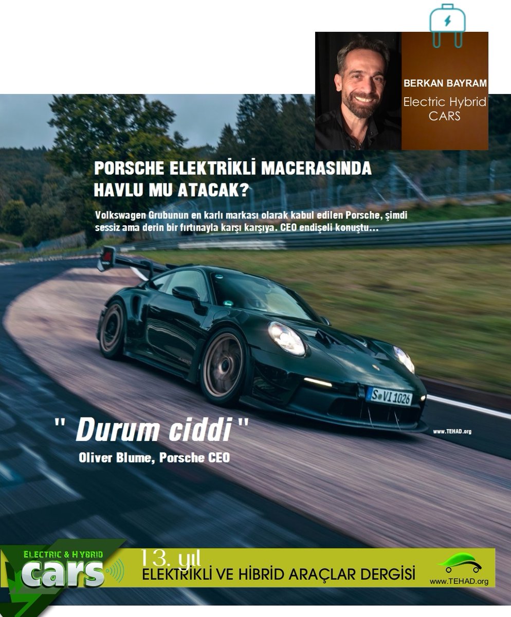 "Durum ciddi" 
Porsche CEO'su Oliver Blume, Alman kurumsal kültürünün büyük bir kısmını tanımlayan bir sessizlik kuralını bozdu: 
Dünyanın en büyük otomotiv mühendislik markası bile artık geleceğini tasarlayamaz hale gelirse ne olur? 
📍Uzun zamandır Volkswagen grubunun en karlı