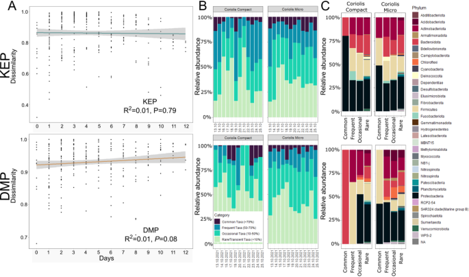In #EnvironmentalMicrobiome

🔍Exploring the daily dynamics of airborne bacterial communities in the sub-Antarctic

🦠Environmental factors, including wind direction, temperature &amp; rainfall shaped community structure

👉doi.org/pxbz